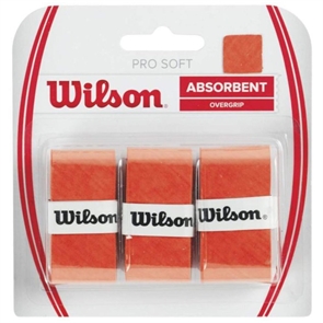 {{photo.Alt || photo.Description || 'Wilson PRO SOFT OVERGRIP Овергрип (3 шт) Оранжевый'}}