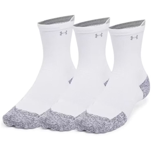 {{photo.Alt || photo.Description || 'Under Armour ARMOURDRY CUSHION x3 Носки беговые (3 пары) Белый/Серый'}}