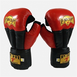 {{photo.Alt || photo.Description || 'Rusbrand Перчатки для Рукопашного боя 10оz, кожа и искожа Красный'}}