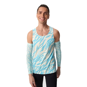 {{photo.Alt || photo.Description || 'Gri SS26-02M-MB СТАРТ Майка беговая Молочный/Голубой'}}