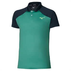 {{photo.Alt || photo.Description || 'Mizuno STRAGAZER SHORT SLEEVE POLO Поло теннисное Зеленый/Черный'}}