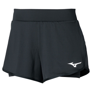 {{photo.Alt || photo.Description || 'Mizuno FLEX SHORT (W) Шорты теннисные женские Черный'}}