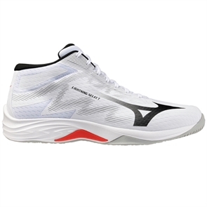 {{photo.Alt || photo.Description || 'Mizuno LIGHTNING SELECT MID Кроссовки волейбольные Белый/Черный'}}
