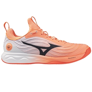 {{photo.Alt || photo.Description || 'Mizuno WAVE LUMINOUS ELITE Кроссовки волейбольные Коралловый/Серый/Белый'}}