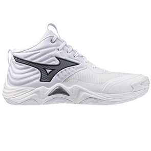 {{photo.Alt || photo.Description || 'Mizuno WAVE MOMENTUM ELITE MID Кроссовки волейбольные Белый/Серый'}}