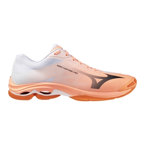 {{photo.Alt || photo.Description || 'Mizuno WAVE LIGHTNING PRO Кроссовки волейбольные Коралловый/Серый/Белый'}}