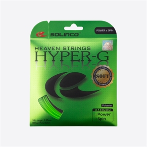 {{photo.Alt || photo.Description || 'Solinco Hyper-G Soft струна теннисная 17/1.20 мм (12.2 м) Зеленая'}}