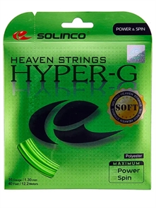 {{photo.Alt || photo.Description || 'Solinco Hyper-G Soft струна теннисная 16/1.30 мм (12.2 м) Зеленая'}}