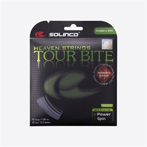 {{photo.Alt || photo.Description || 'Solinco Tour Bite DIAMOND ROUGH струна теннисная 16L/1.25 мм (12.2 м) Серебристая'}}