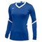 Nike WOMEN'S STOCK HYPERACE LONG SLEEVE JERSEY Футболка волейбольная с длинным рукавом Синий/Белый* - фото 142426