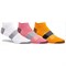 Asics 3PPK LYTE SOCK Носки беговые низкие (3 пары) Белый/Розовый/Оранжевый