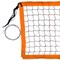 RUSBRAND FS-PV-№16 Сетка для пляжного волейбола Черный/Оранжевый - фото 159386