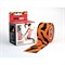 RockTape DESIGN 5смх5м тигр Кинезиотейп Оранжевый/Черный