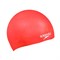Speedo MOLDED SILICONE CAP JR Шапочка для плавания детская Красный - фото 167691