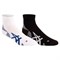 Asics 2PPK CUSHIONING SOCK Носки беговые (2 пары) Белый/Синий/Черный/Белый