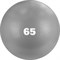 Torres AL122165GR Мяч гимнастический 65 см Серый - фото 180316