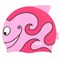 Fashy CHILDRENS SILICONE CAP Шапочка для плавания детская Розовый - фото 180492