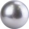 Rusbrand AG-19 Мяч для художественной гимнастики однотонный 19 см Серебристый