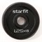 Starfit BB-204 1,25 кг Диск чугунный Черный