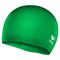 TYR WRINKLE FREE JUNIOR SILICONE CAP JR Шапочка для плавание детская Зеленый - фото 194818