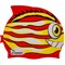 Torres JUNIOR Шапочка для плавания детская Красный/Желтый - фото 206231
