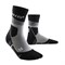 CEP HIKING MAX MID CUT COMPRESSION SOCKS Компрессионные носки Серый/Черный - фото 208346
