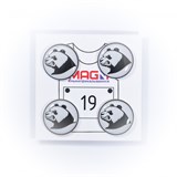 Magni ЗЛАЯ ПАНДА Магнитные держатели спортивных номеров - фото 210573