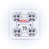 Magni ПАНДА-ЕДИНОРОГ Магнитные держатели спортивных номеров - фото 210597