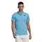 Adidas CLUB Футболка теннисная Голубой/Черный - фото 215136