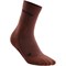 CEP COLD WEATHER MID-CUT SOCKS (W) Компрессионные носки для бега с шерстью мериноса женские Бордовый - фото 221186