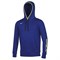 Mizuno SWEAT HOODIE Толстовка беговая с капюшоном Синий/Белый