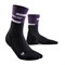 CEP THE RUN COMPRESSION MID CUT SOCKS 4.0 (W) Компрессионные носки женские Черный/Фиолетовый - фото 236157