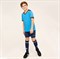Kelme FOOTBALL SUIT KID Форма футбольная детская Голубой/Темно-синий - фото 242104