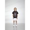 Poivre Blanc STRETCH COTTON T-SHIRT Футболка теннисная детская Черный/Разноцветный