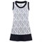 Poivre Blanc MERYL DIAMOND DRESS Платье теннисное женское Белый/Темно-синий - фото 243465