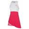 Mizuno PRINTED DRESS (W) Платье теннисное женское Белый/Розовый - фото 243754
