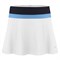 Poivre Blanc MERYL SKORT Юбка теннисная женская Белый/Голубой/Темно-синий - фото 243809