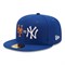 New Era 59FIFTY NEW YORK METS VS YANKEES COOPERSTOWN BLUE Бейсболка Синий/Белый/Черный - фото 244839