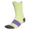 Adidas UB22 Носки беговые высокие Салатовый/Фиолетовый