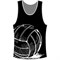 Kinash BEACH Майка для пляжного волейбола сублимационная Черный - фото 250549