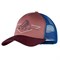 Buff TRUCKER CAP BRAK MULTI  Бейсболка беговая Розовый/Синий - фото 251279