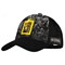 Buff TRUCKER CAP HOWEY BLACK Бейсболка беговая Черный/Желтый - фото 251408