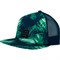 Buff TRUCKER CAP KINGARA NIGHT BLUE Бейсболка беговая Темно-синий/Зеленый - фото 251616