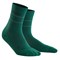 CEP REFLECTIVE MID CUT COMPRESSION SOCKS Компрессионные носки Зеленый/Серый - фото 251832