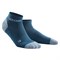 CEP LOW CUT COMPRESSION SOCKS 3.0 (W) Компрессионные короткие носки женские Темно-синий/Серый - фото 251855