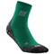 CEP GRIPTECH SHORT COMPRESSION SOCKS (W) Компрессионные носки для игровых видов спорта женские Зеленый/Черный - фото 251906