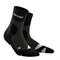 CEP HIKING MERINO MID CUT COMPRESSION SOCKS (W) Компрессионные носки для активного отдыха на природе женские Черный/Серый - фото 252464