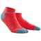 CEP LOW CUT COMPRESSION SOCKS 3.0 Компрессионные короткие носки Красный/Голубой
