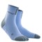 CEP COMPRESSION SHORTS SOCKS 3.0 (W) Компрессионные носки женские Синий/Серый - фото 252907