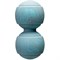 Starfit RB-107 Мяч для МФР двойной 12,5 x 6,3 см, силикагель Голубой/Серый - фото 255328